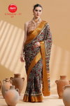 Universe 35 By Apple Daily Wear Cotton Printed Blend Saree Wholesale Shop In Surat
